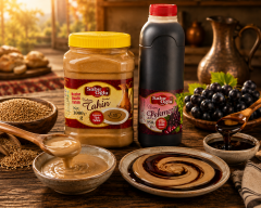 SABIROĞLU BOZKIR TAHİNİ 1000 GR & SABIROĞLU ÜZÜM PEKMEZİ 950 GR