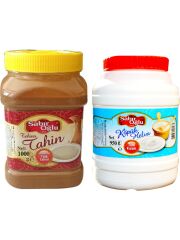 Sabıroğlu 1000 gr Bozkır Tahini & 950 gr Köpük Helva