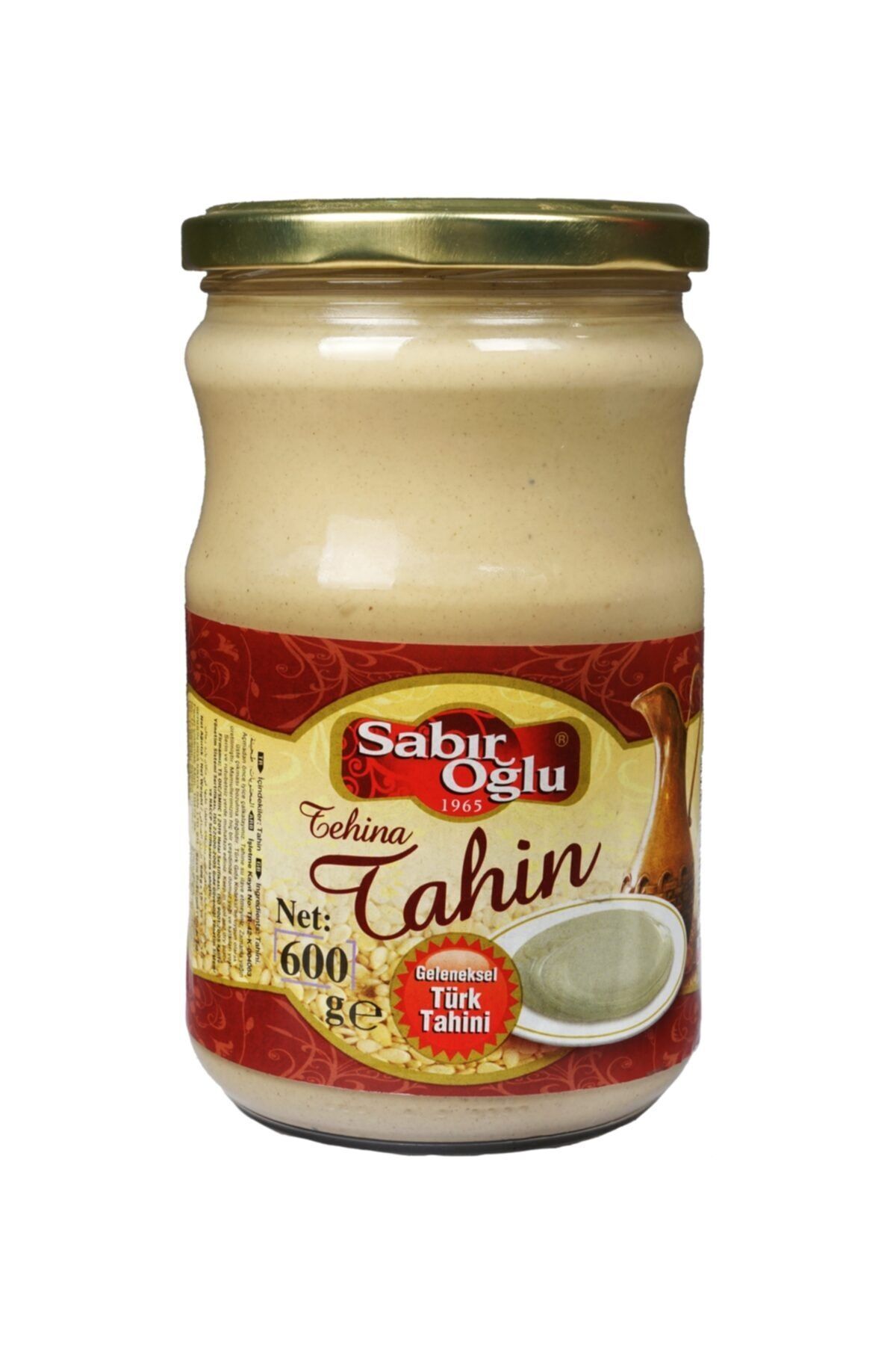 SABIROĞLU BEYAZ TAHİN NET 600 GR KAVANOZ
