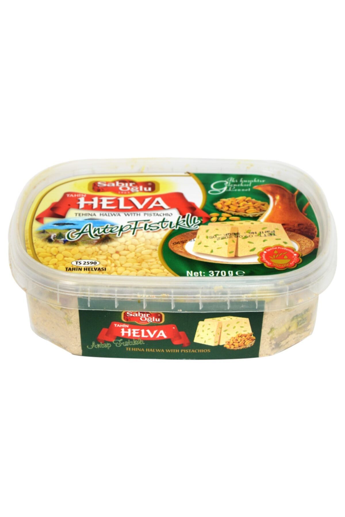 SABIROĞLU FISTIKLI HELVA 350 GR