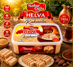 SABIROĞLU KAKAOLU HELVA 740 GR