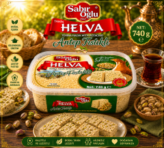 SABIROĞLU FISTIKLI HELVA 740 GR