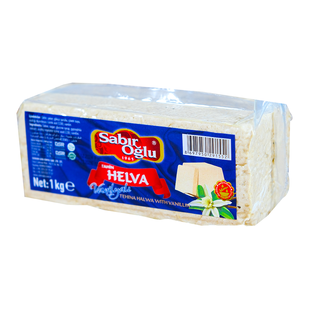 SABIROĞLU VANILLA BLOCK HALVA 1000 GR
