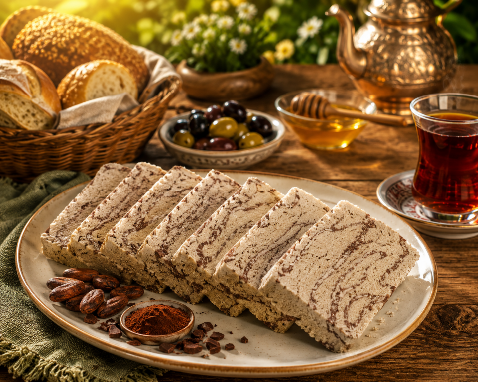 SABIROĞLU KAKAOLU BLOK HELVA 1000 GR
