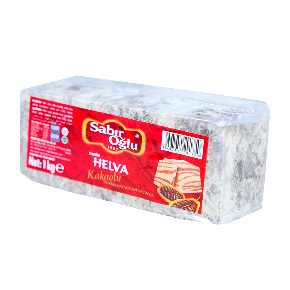 SABIROĞLU KAKAOLU BLOK HELVA 1000 GR