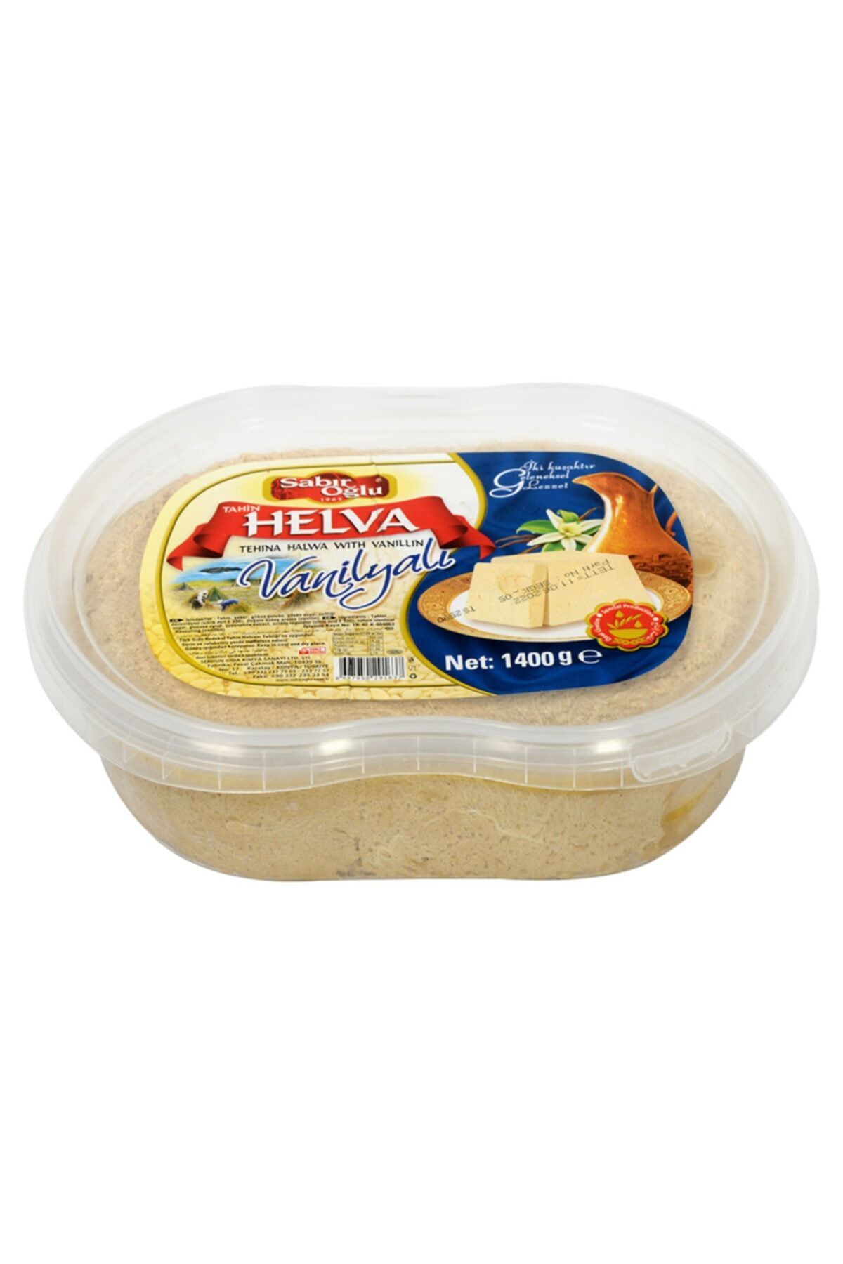 SABIROĞLU VANİLYALI HELVA 1400 GR