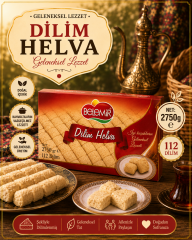 BELEMİR VANİLYALI DİLİM HELVA 2750 GR