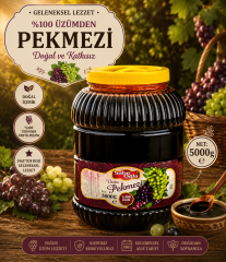 SABIROĞLU ÜZÜM PEKMEZİ NET 5000 GR