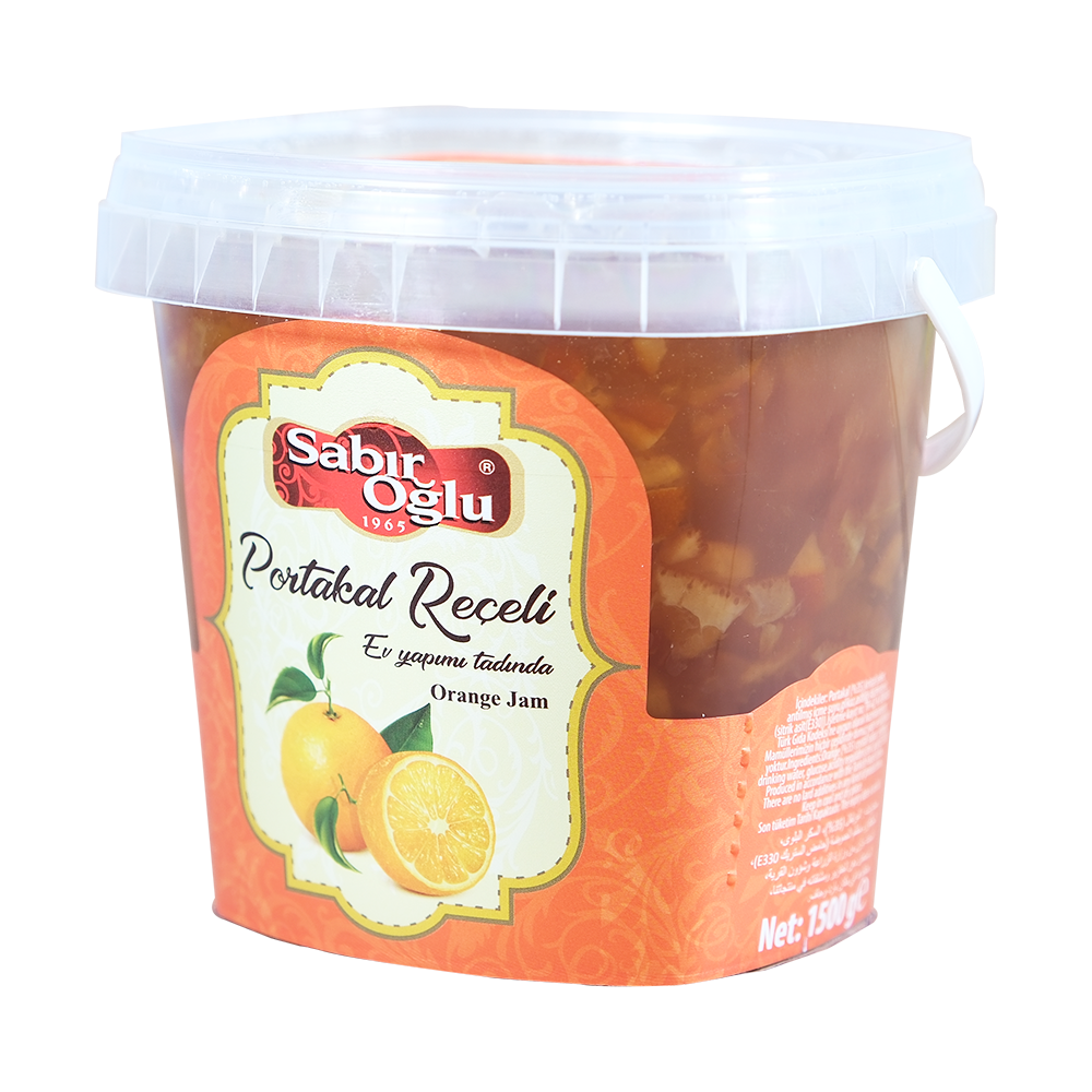 SABIROĞLU PORTAKAL REÇELİ NET 1500 GR