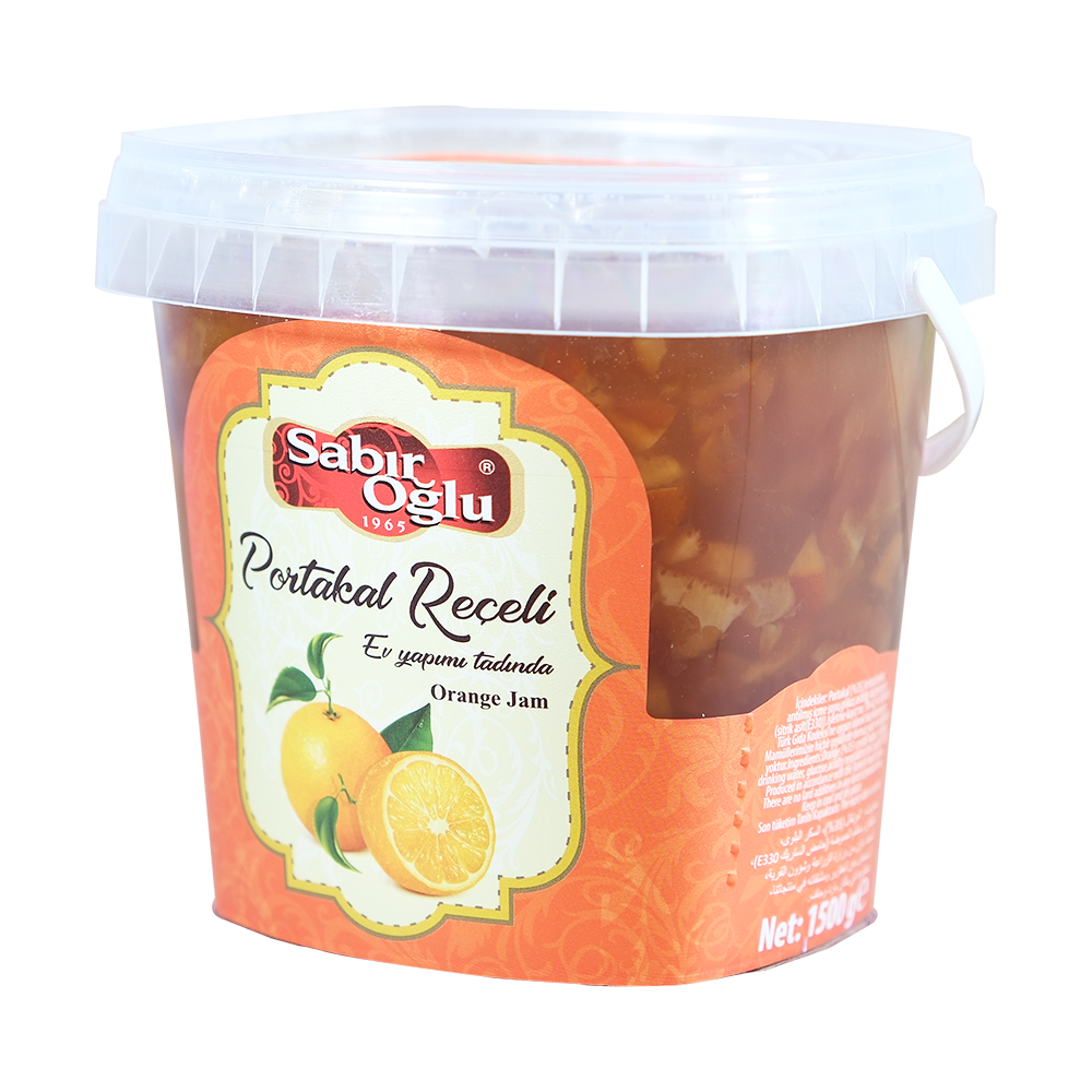 SABIROĞLU PORTAKAL REÇELİ NET 1500 GR