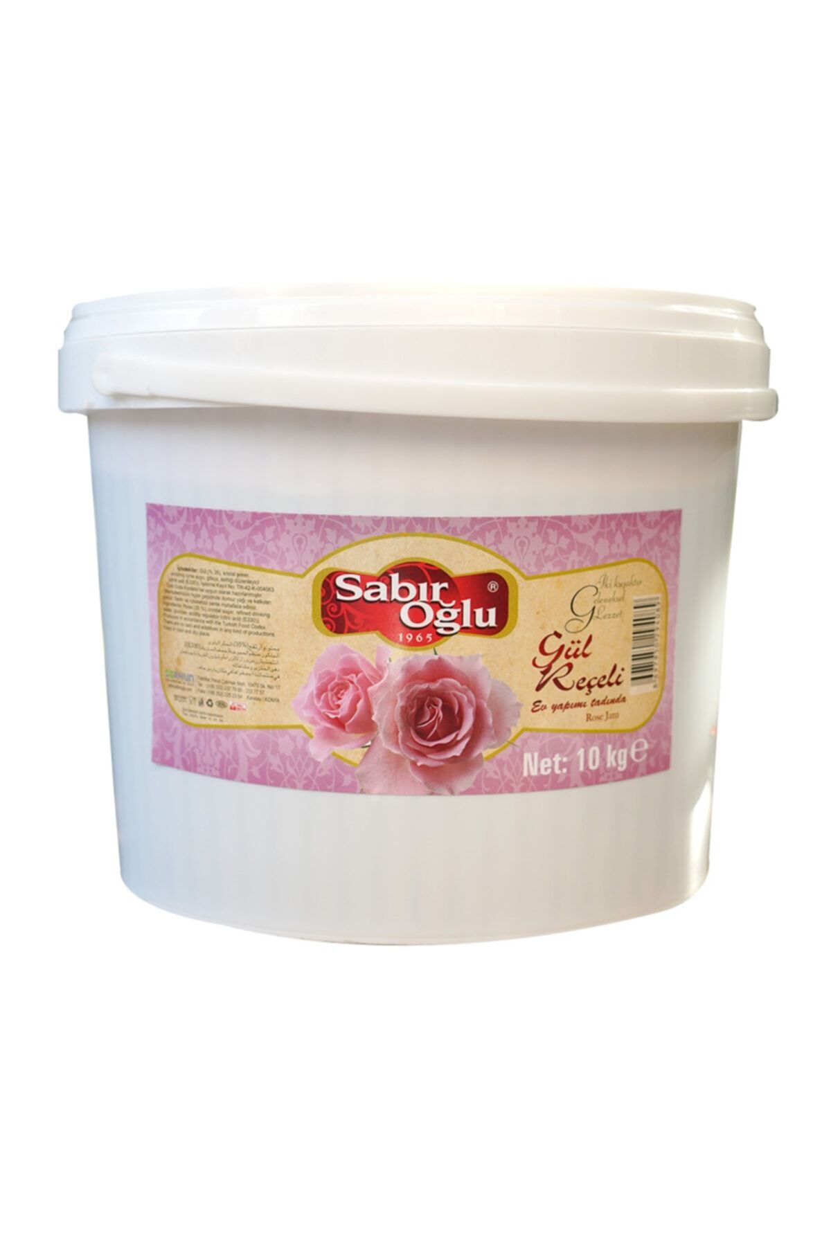 SABIROĞLU GÜL REÇELİ NET 10 KG