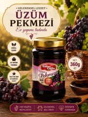 SABIROĞLU ÜZÜM PEKMEZİ NET 360 GR KAVANOZ