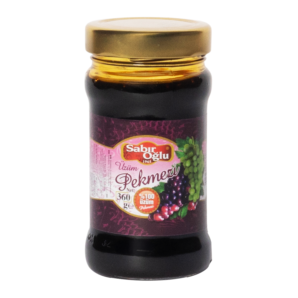 SABIROĞLU ÜZÜM PEKMEZİ NET 360 GR KAVANOZ