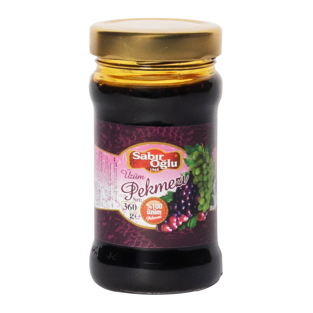 SABIROĞLU ÜZÜM PEKMEZİ NET 360 GR KAVANOZ
