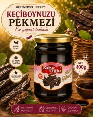 SABIROĞLU HARNUP PEKMEZİ NET 800 GR KAVANOZ