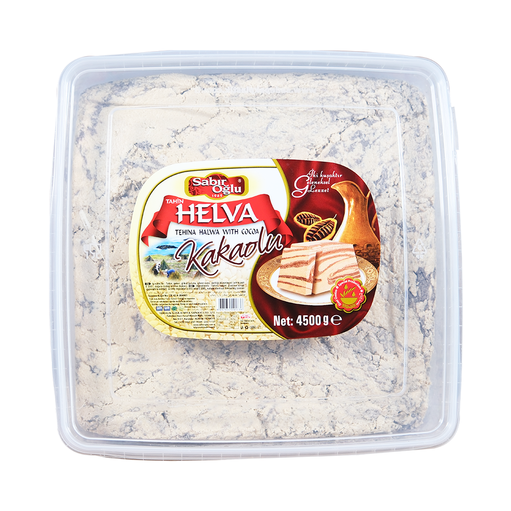SABIROĞLU KAKAOLU HELVA 4500 GR