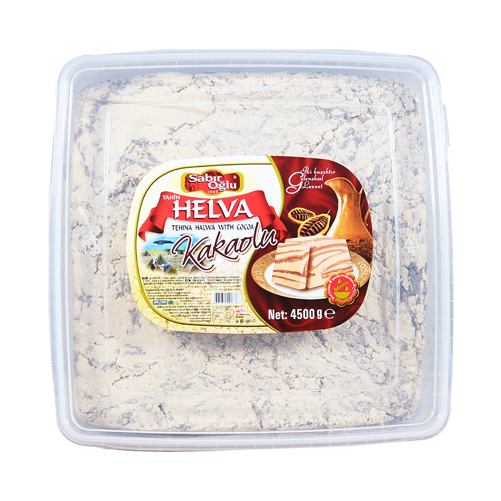 SABIROĞLU KAKAOLU HELVA 4500 GR