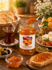 SABIROĞLU KAYISI REÇELİ NET 360 GR KAVANOZ