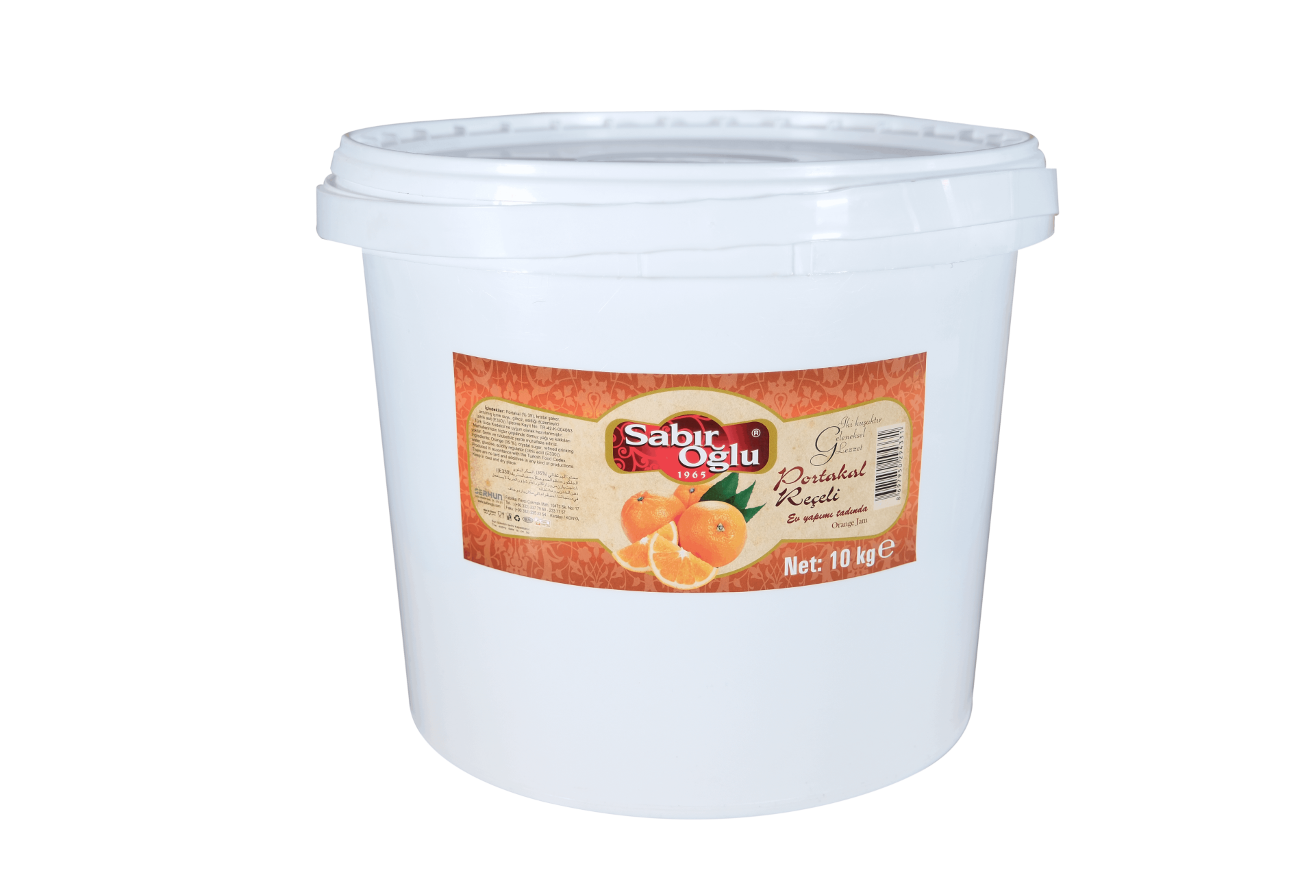 SABIROĞLU ORANGE JAM NET 360 GR JAR