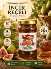 SABIROĞLU İNCİR REÇELİ NET 360 GR KAVANOZ