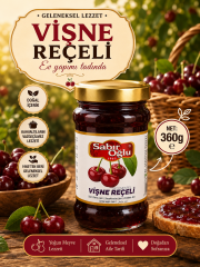 SABIROĞLU VİŞNE REÇELİ NET 360 GR KAVANOZ