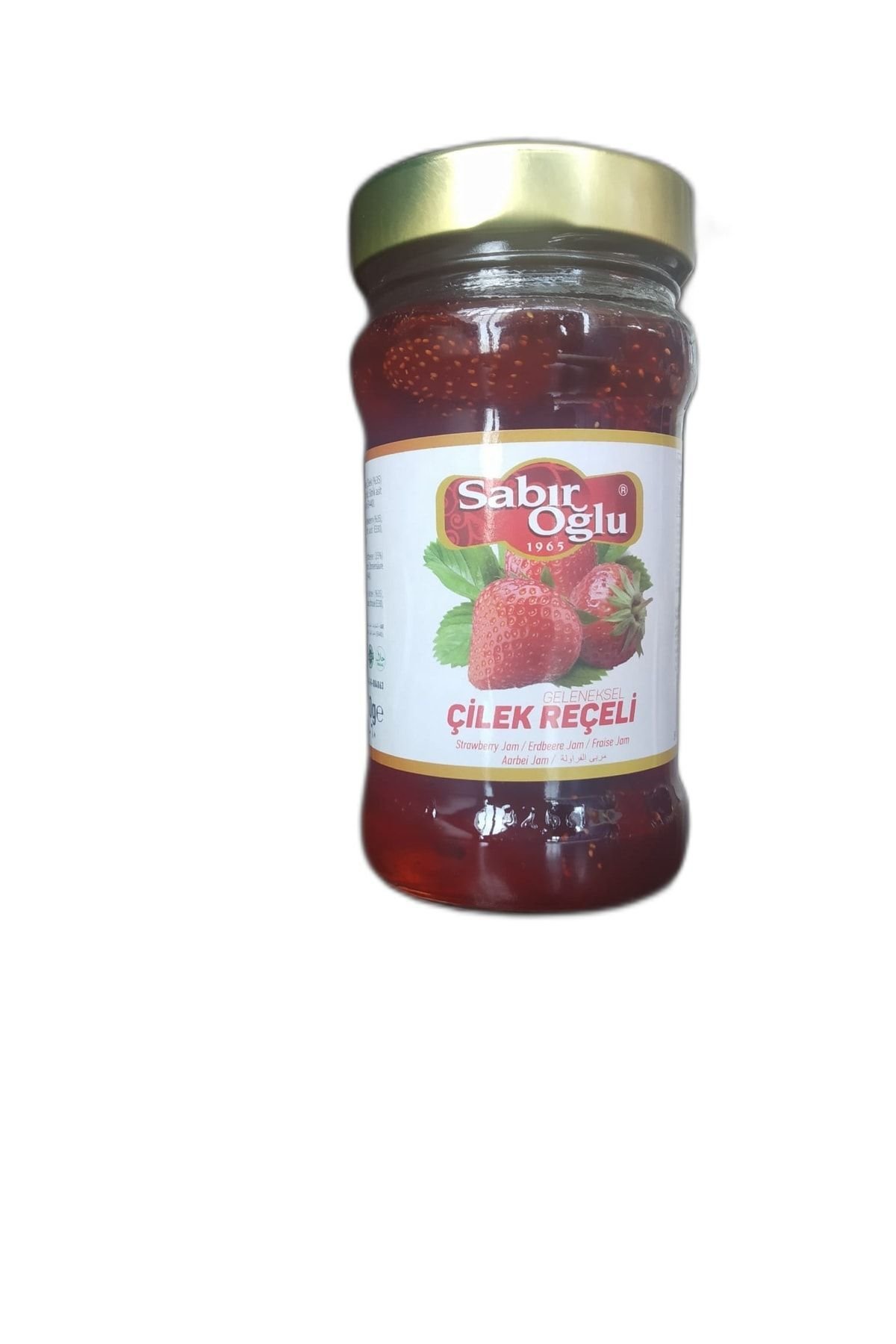 SABIROĞLU STRAWBERRY JAM NET 360 GR JAR