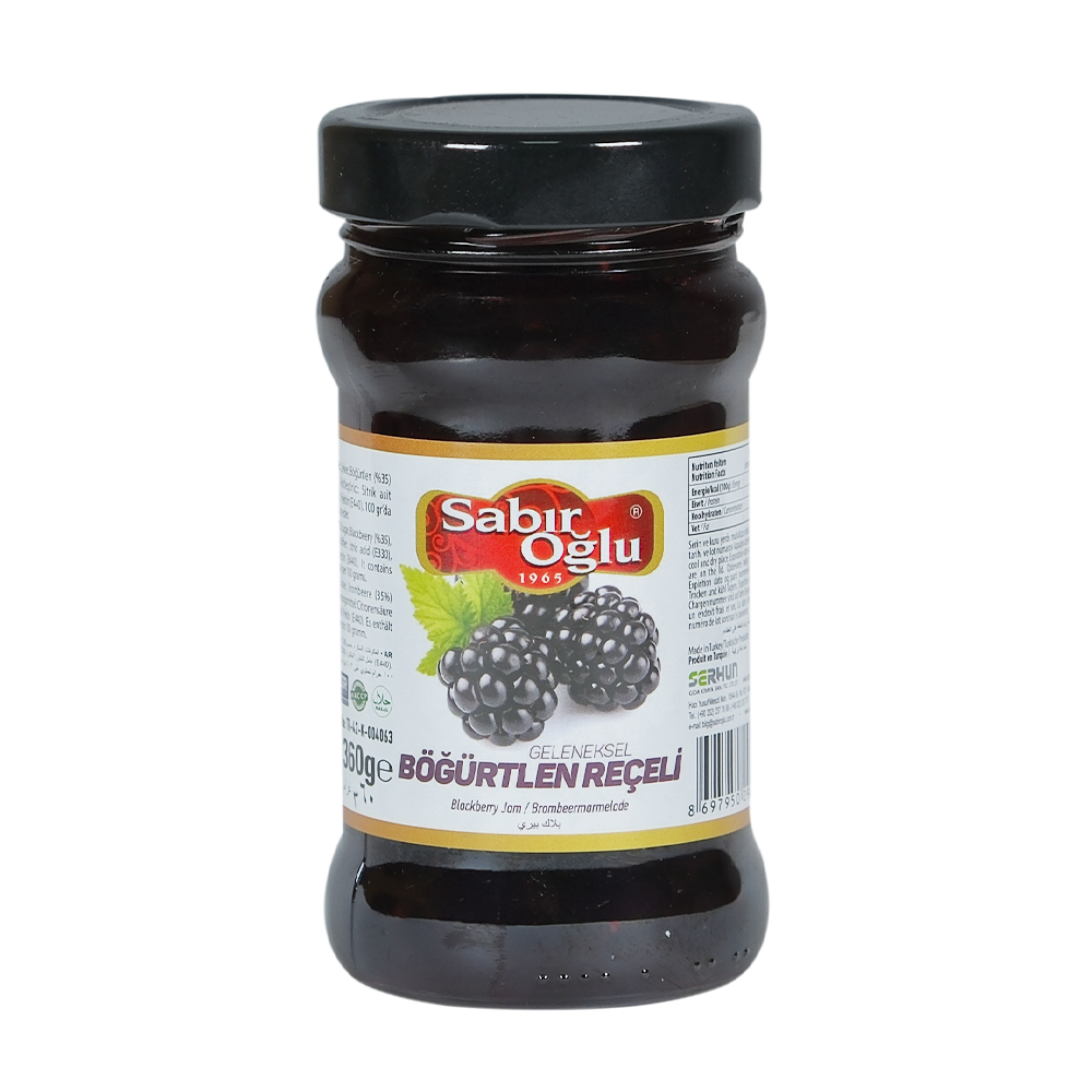 SABIROĞLU BÖĞÜRTLEN REÇELİ NET 360 GR KAVANOZ