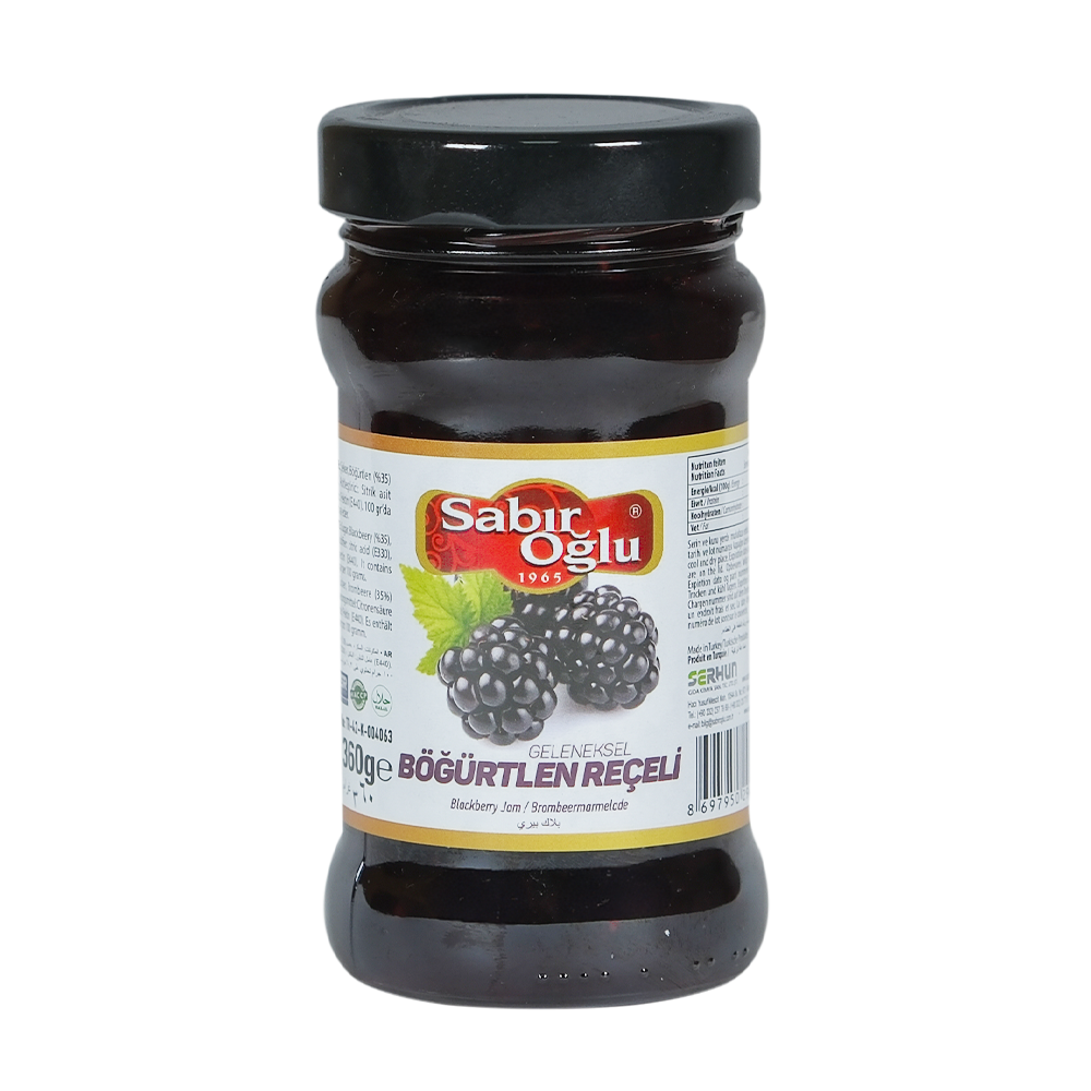 SABIROĞLU BÖĞÜRTLEN REÇELİ NET 360 GR KAVANOZ