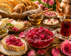 SABIROĞLU GÜL REÇELİ NET 800 GR KAVANOZ