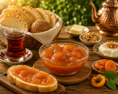 SABIROĞLU KAYISI REÇELİ NET 800 GR KAVANOZ