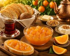 SABIROĞLU PORTAKAL REÇELİ NET 800 GR KAVANOZ