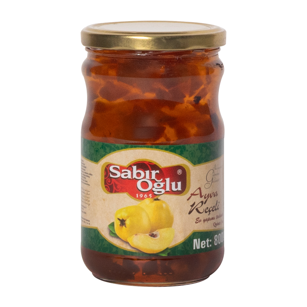 SABIROĞLU AYVA REÇELİ NET 800 GR KAVANOZ
