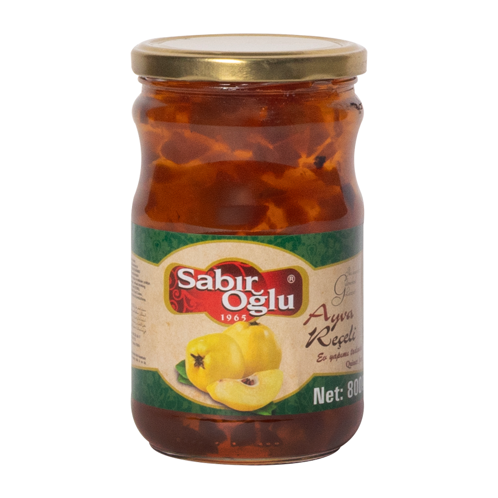 SABIROĞLU AYVA REÇELİ NET 800 GR KAVANOZ