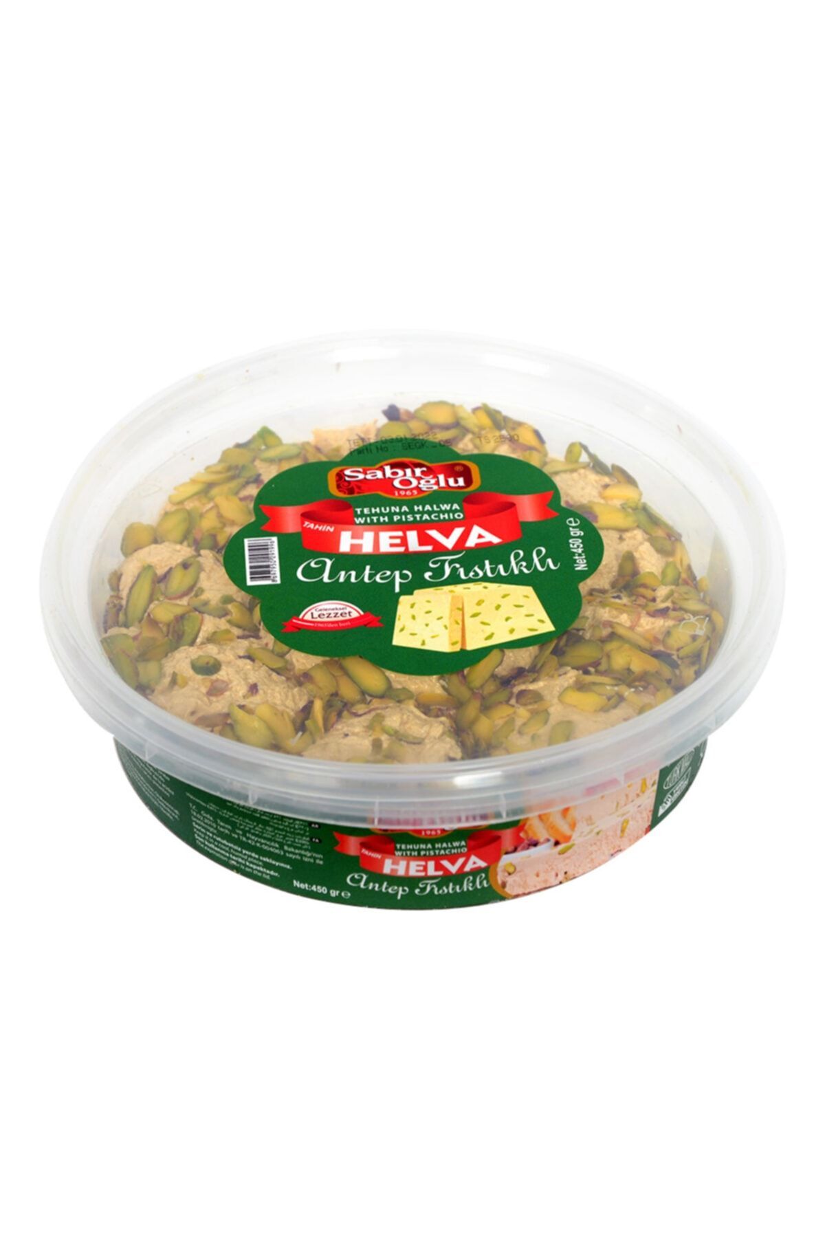 SABIROĞLU FISTIKLI PAPATYA HELVA 450 GR