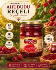 SABIROĞLU AHUDUDU REÇELİ NET 800 GR KAVANOZ