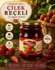 SABIROĞLU ÇİLEK REÇELİ NET 800 GR KAVANOZ