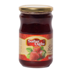 SABIROĞLU STRAWBERRY JAM NET 800 GR JAR