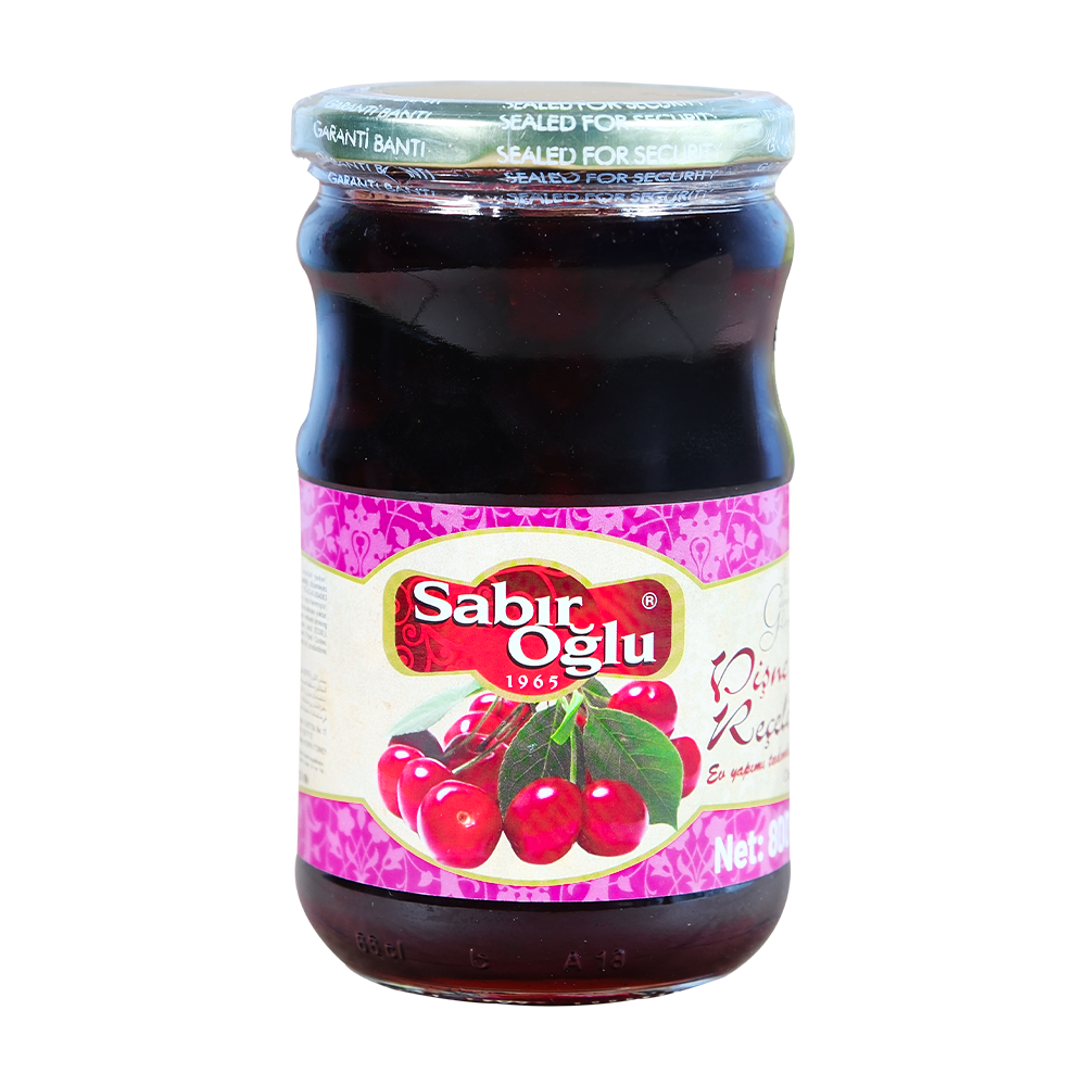 SABIROĞLU VİŞNE REÇELİ NET 800 GR KAVANOZ
