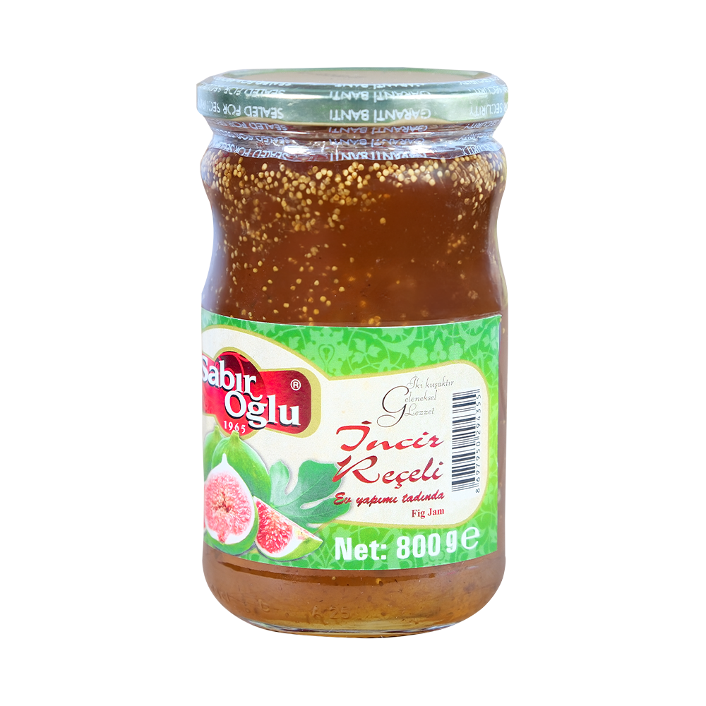 SABIROĞLU İNCİR REÇELİ NET 800 GR KAVANOZ