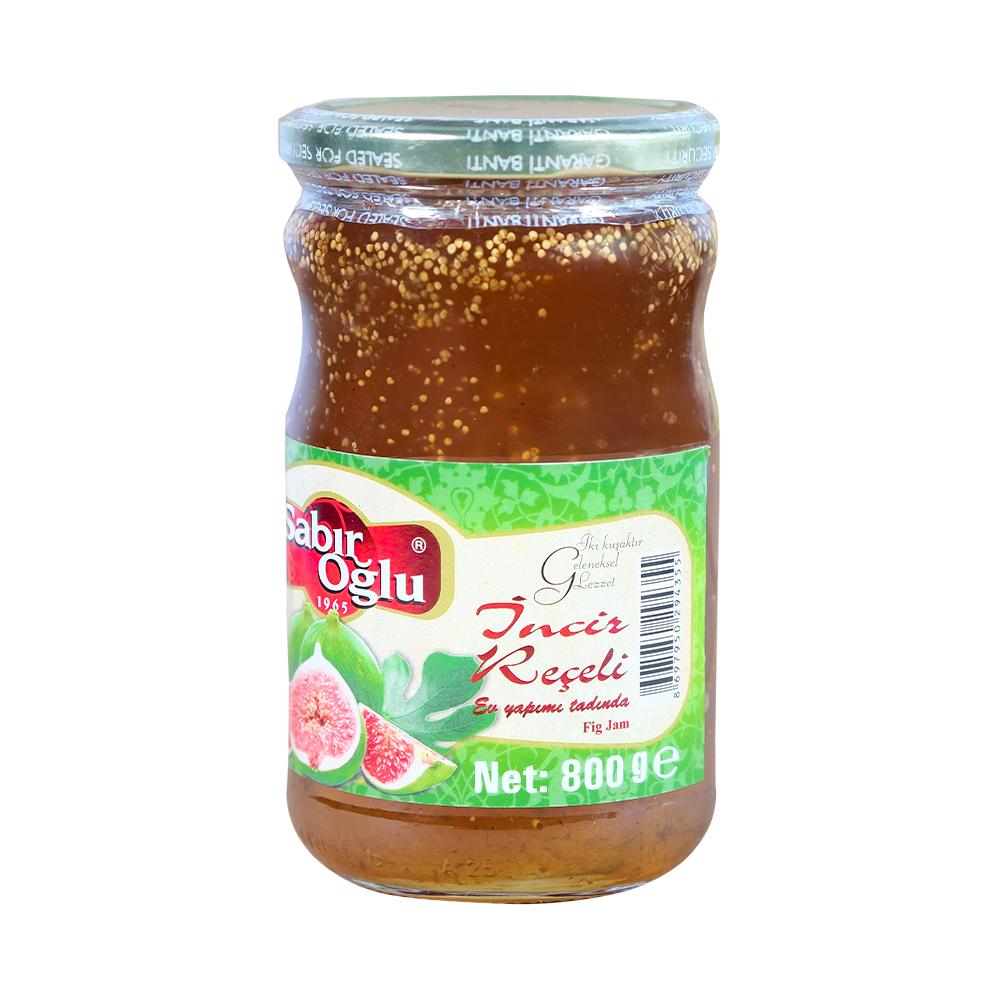 SABIROĞLU İNCİR REÇELİ NET 800 GR KAVANOZ
