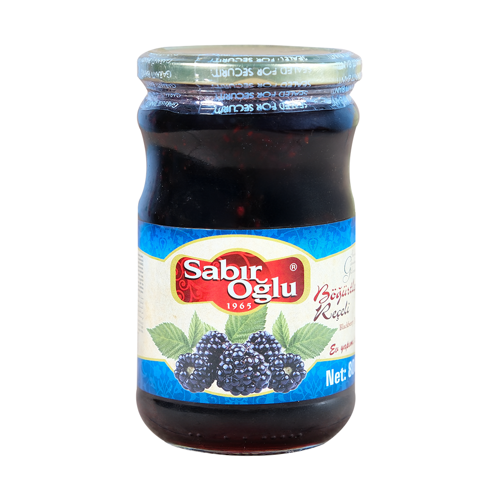 SABIROĞLU BLACKBERRY JAM NET 800 GR JAR