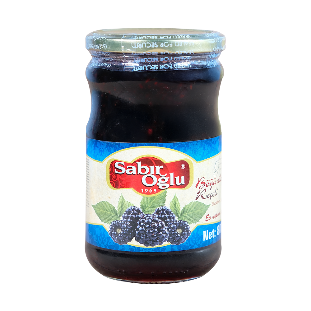 SABIROĞLU BÖĞÜRTLEN REÇELİ NET 800 GR KAVANOZ