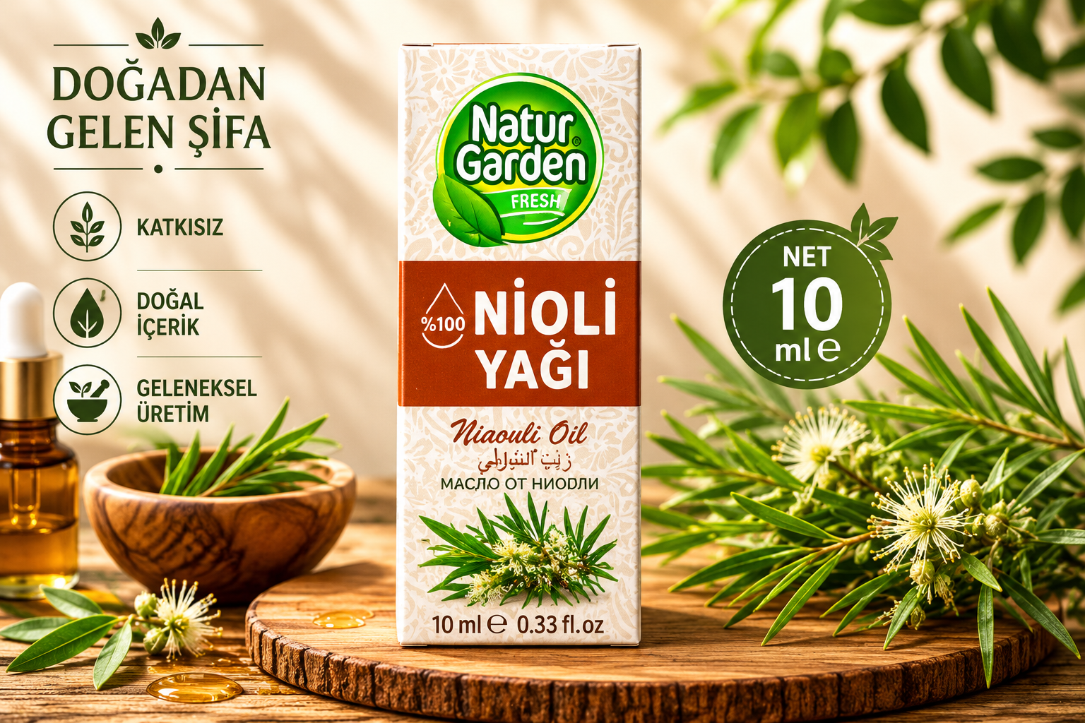 Natur Garden Nioli Yağı 10 ML
