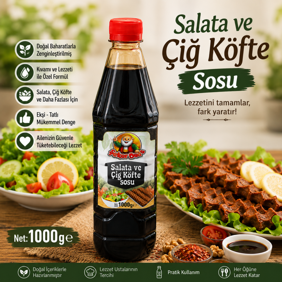 Salata Ve Çiğ Köfte Sosu 1000 Gr